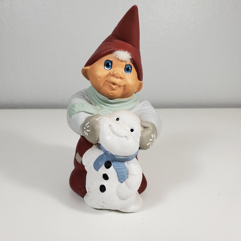 Etly Klarborg Annual Elf Figurine Hans 2021 Snowman Winter Danish Scandinavian